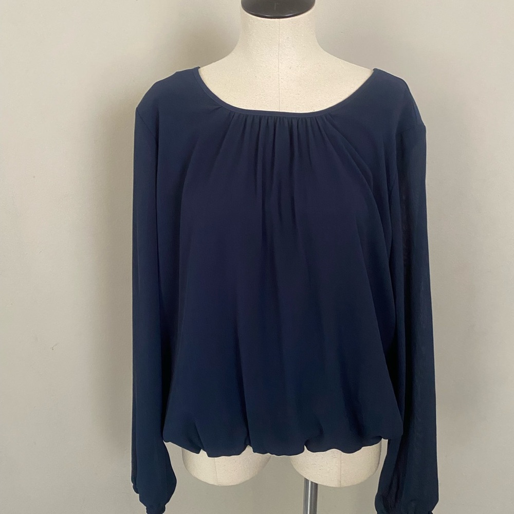 Tommy Hilfiger Blue Blouse Classic Design